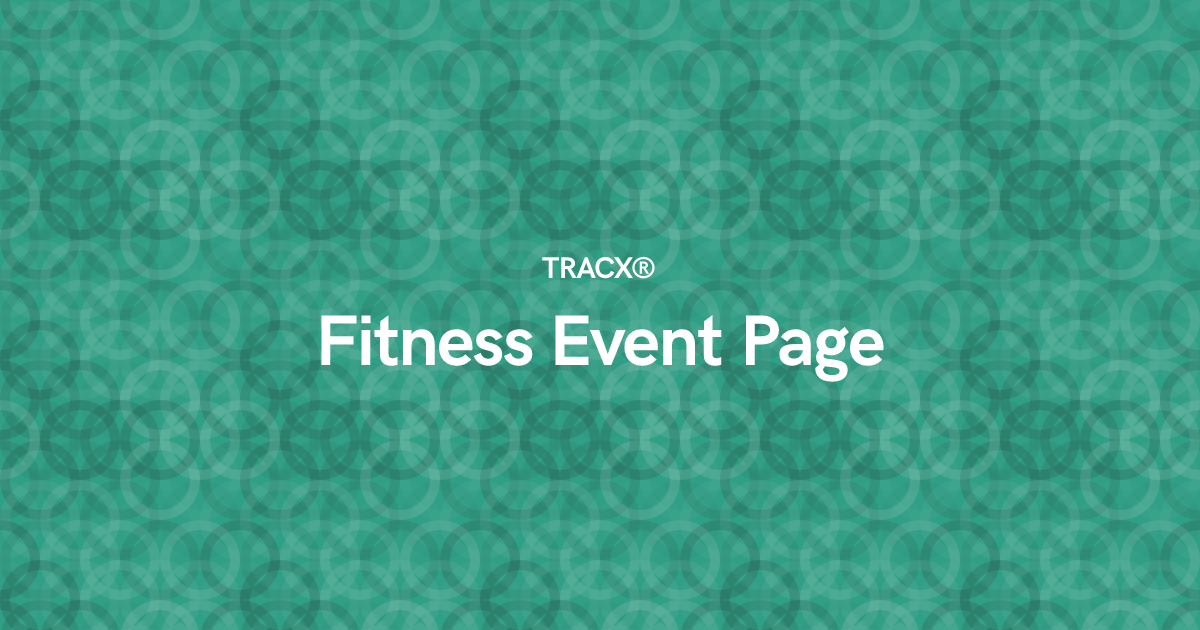 Fitness Event Page